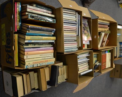 Lot 1096 - Quantity of books, works various, including gardening, painting, embroidery, etc (in ten boxes)