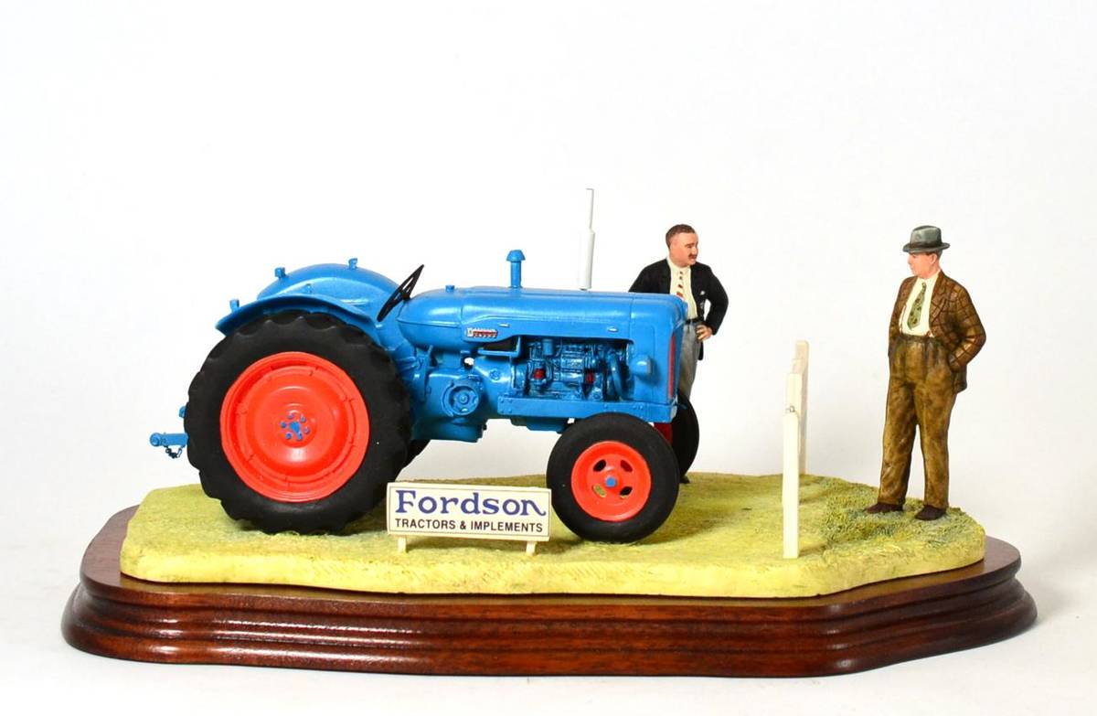 Lot 5 - Border Fine Arts 'A Major Decision' (Fordson Major E1ADDN Tractor), model No. JH92 by Ray...