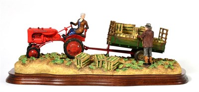 Lot 15 - Border Fine Arts 'Cut and Crated' (Allis Chalmers Tractor), model No. B0649 by Ray Ayres,...