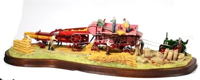 Lot 57 - Border Fine Arts 'The Threshing Mill', Millennium model No. B0361 by Ray Ayres, limited edition...