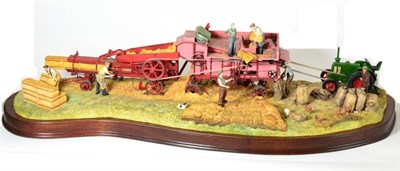 Lot 58 - Border Fine Arts 'The Threshing Mill', Millennium model No. B0361 by Ray Ayres, limited edition...