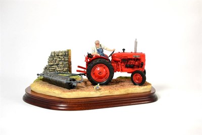 Lot 62 - Border Fine Arts 'Turning With Care' (Nuffield Tractor), model No. B0094 by Ray Ayres, limited...