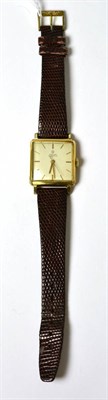 Lot 200 - A gold plated Omega automatic wristwatch