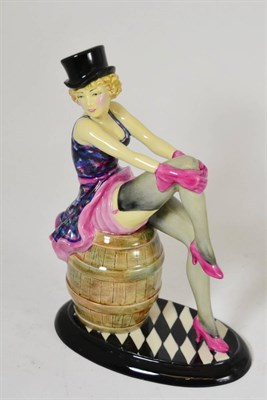 Lot 218 - A Peggy Davies figure of Marlene Dietrich retailed by Kevin Francis