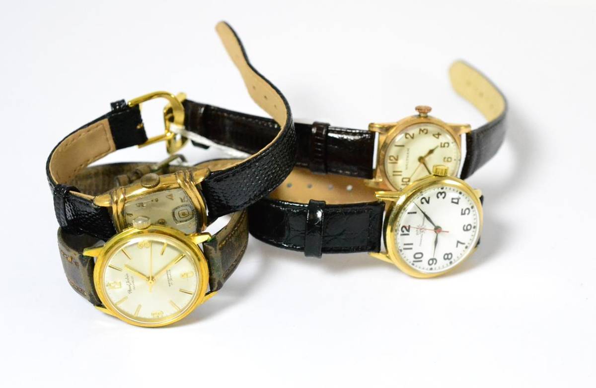 1960s Paul Jobin Wrist Watch | Vintage watches, Leather straps, Wrist watch