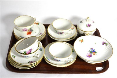 Lot 654 - A Royal Copenhagen part tea service