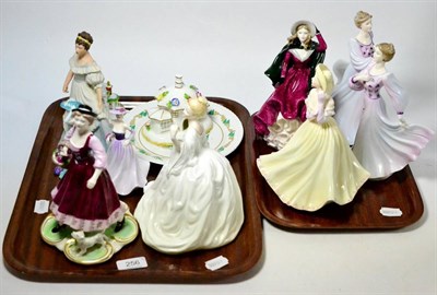 Lot 256 - A collection of Coalport ladies including 'The Ball', 'Winter's Morn' and 'Enchantress' etc...