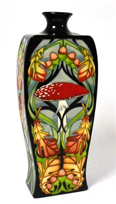 Lot 318 - A modern Moorcroft Autumn Toadstool 39/12 vase, designed by Vicky Lovatt, impressed factory...