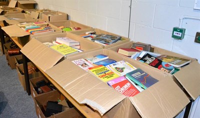 Lot 1025 - Sixteen boxes of miscellaneous books