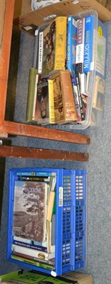 Lot 1107 - Two boxes of books - antiques, hunting and shooting etc