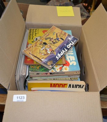 Lot 1123 - A box of Giles annuals etc