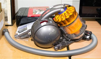 Lot 1173 - Dyson DC39 vacuum cleaner with accessories and a Canon Pixma MG3150 printer