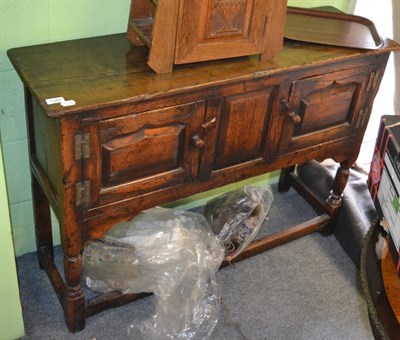 Lot 1367 - A Titchmarsh & Goodwin oak side cabinet