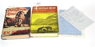 Lot 134 - The Buffalo Head, 1961, William Sloane Associates, first edition; ibid The Dangerous River,...