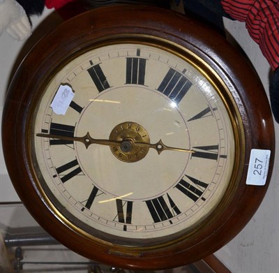 Lot 257 - A postman's alarm wall clock