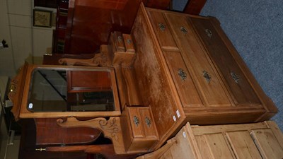 Lot 1137 - Pine dressing table