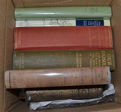 Lot 1173 - Miscellaneous books including Powys (A.R.) Repairs of Ancient Buildings, 1929 Dent & Sons; also...