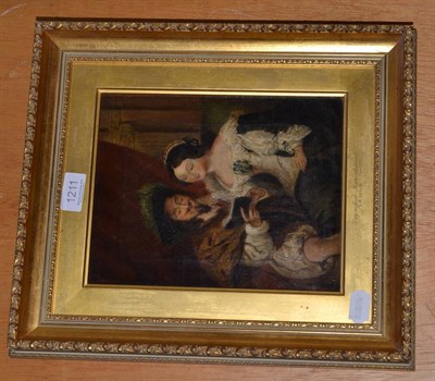 Lot 1211 - After C.R. Leslie 'Dignified Deportment', oil on canvas in a gilt frame