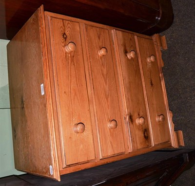 Lot 1264 - Pine chest of drawers