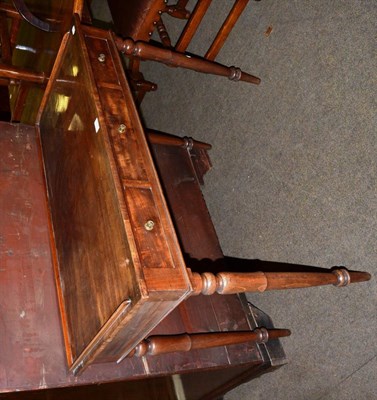 Lot 1290 - An early 19th century mahogany dressing table