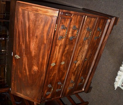 Lot 1291 - George III mahogany bureau