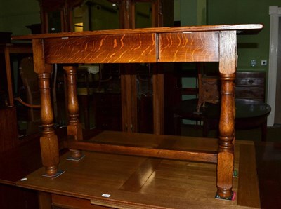 Lot 1351 - A Titchmarsh &amp; Goodwin oak side table&nbsp