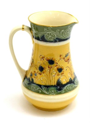 Lot 105 - A William Moorcroft Macintyre pottery Poppy pattern jug