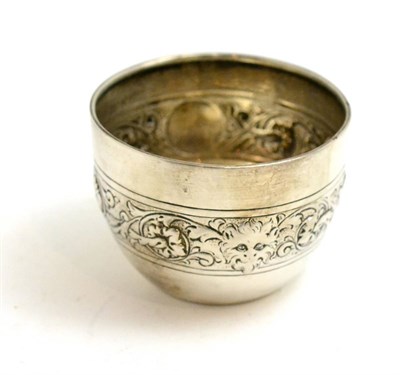 Lot 246 - A Victorian silver bowl, London 1887