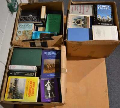 Lot 1000 - A collection of history books (three boxes)