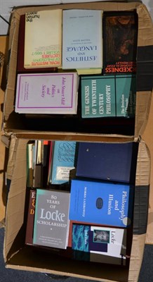 Lot 1005 - A collection of philosophy books (two boxes)