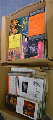 Lot 1007 - A collection of music books (two boxes)