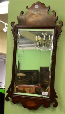 Lot 1219 - George III Chippendale style mirror