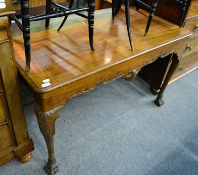 Lot 1315 - A carved side table