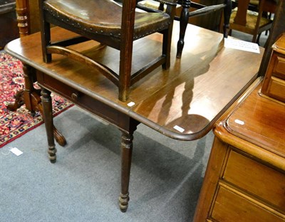 Lot 1323 - A 19th century mahogany Pembroke table