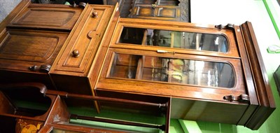 Lot 1343 - Victorian mahogany secretaire bookcase