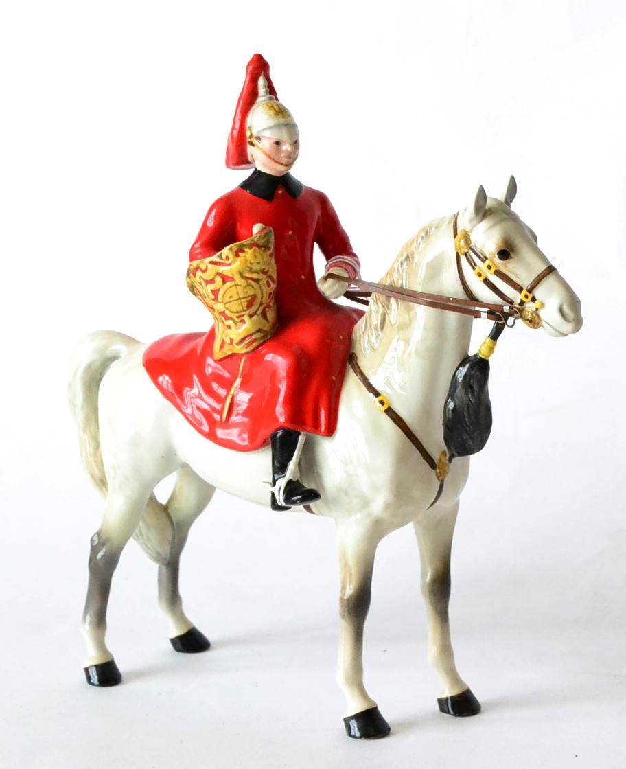 Lot 1 - Beswick 'Lifeguard', model No. 1624, style one, light dapple grey gloss