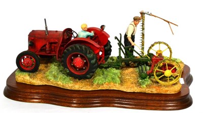 Lot 31 - Border Fine Arts 'The First Cut', (David Brown Cropmaster), model No. JH70 by Ray Ayres,...