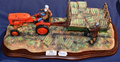 Lot 70 - Border Fine Arts 'Cut And Crated' (Allis Chalmers Tractor), model No. B0649 by Ray Ayres,...