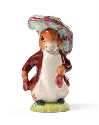 Lot 107 - Royal Doulton Beatrix Potter 'Benjamin Bunny', third version, in a very unusual colourway,...