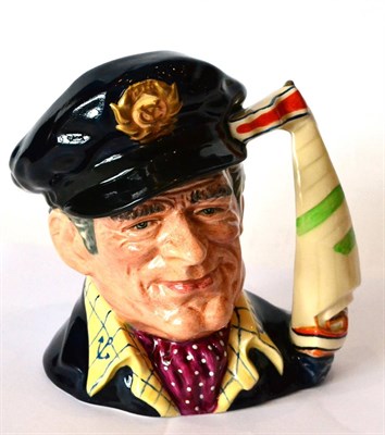 Lot 112 - Royal Doulton 'Yachstman' character jug, model No. D6820, rare colourway, Royal Doulton...