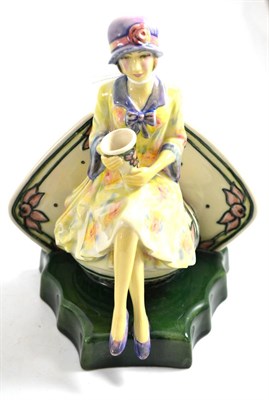 Lot 204 - Peggy Davies ceramic figure, Charlotte Rhead