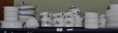 Lot 368 - A Wedgwood Susie Cooper design 'Glen Mist' dinner/tea service