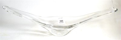 Lot 385 - Schneider glass bowl