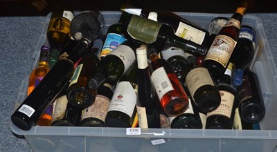 Lot 1006 - A large quantity of assorted wine, sherry, spirits etc