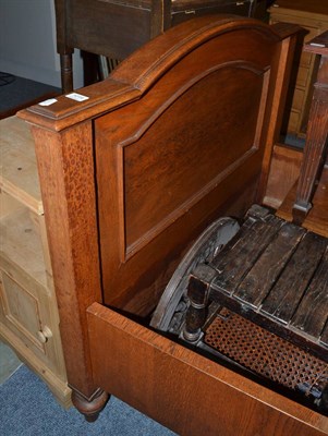 Lot 1014 - Oak single bed