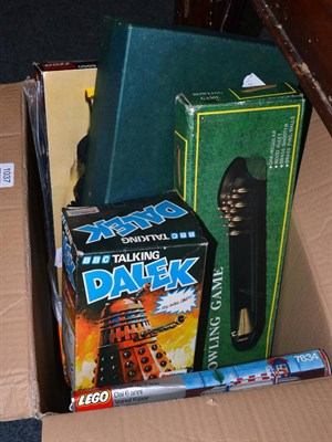 Lot 1037 - Palitoy BBC Talking Dalek with three attachments, another lacking arms, together with a...