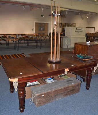 Lot 1040 - Riley of Accrington snooker/dining table and accessories