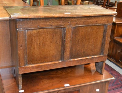 Lot 1223 - A 17th century plank coffer