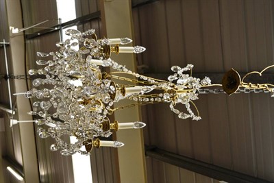 Lot 1351 - A 19th century French chandelier (cleaned and restored)