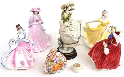Lot 56 - Collection of Royal Doulton figures and other china